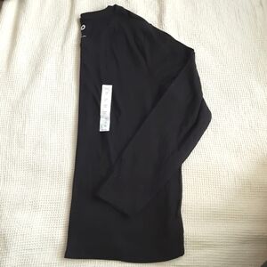 SO black long sleeve crew crewneck tee, XXL